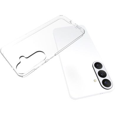 Силіконовий (TPU) чохол Deexe UltraThin для Samsung Galaxy S26 FE - Transparent