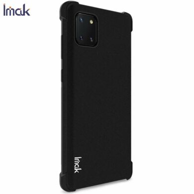 Силіконовий (TPU) чохол IMAK Airbag Case для Samsung Galaxy Note 10 Lite (N770) - Matte Black