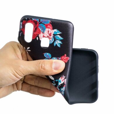 Силиконовый (TPU) чехол UniCase Color Style для Samsung Galaxy A30 (A305) - Peony