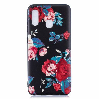 Силиконовый (TPU) чехол UniCase Color Style для Samsung Galaxy A30 (A305) - Peony
