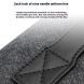Универсальная сумка QIALINO Sleeve Bag для планшетов и ноутбуков диагональю до 15 дюймов - Black. Фото 12 из 14