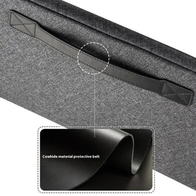 Универсальная сумка QIALINO Sleeve Bag для планшетов и ноутбуков диагональю до 15 дюймов - Black