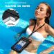 Влагозащитный чехол Deexe Aqua Shield для смартфонов диагональю до 7.5 дюймов - Black. Фото 3 из 7