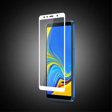 Защитное стекло AMORUS Full Glue Tempered Glass для Samsung Galaxy A7 2018 (A750) - White