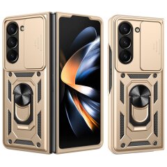 Захисний чохол Deexe Armor Shield (FF) для Samsung Galaxy Fold 7 - Gold