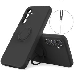 Защитный чехол Deexe Color Shell для Samsung Galaxy A27 (A276) - Black