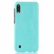 Защитный чехол Deexe Croco Style для Samsung Galaxy M10 (M105) - Cyan