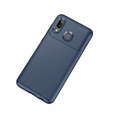 Защитный чехол Deexe Fusion для Samsung Galaxy A30 (A305) / A20 (A205) - Blue