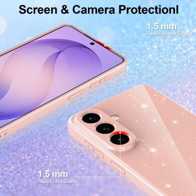 Защитный чехол Deexe Glitter Case with MagSafe для Samsung Galaxy A27 (A276) - Blue