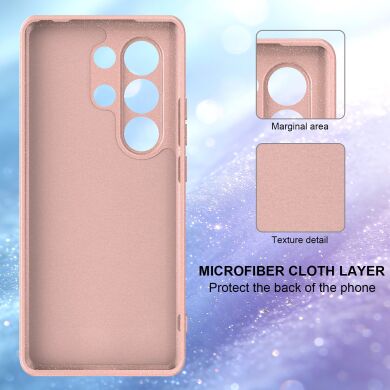 Защитный чехол Deexe Glitter Case with MagSafe для Samsung Galaxy S25 Ultra (S938) - Black