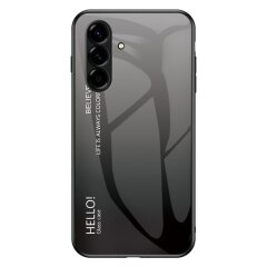 Защитный чехол Deexe Gradient Color для Samsung Galaxy A27 (A276) - Black / Grey