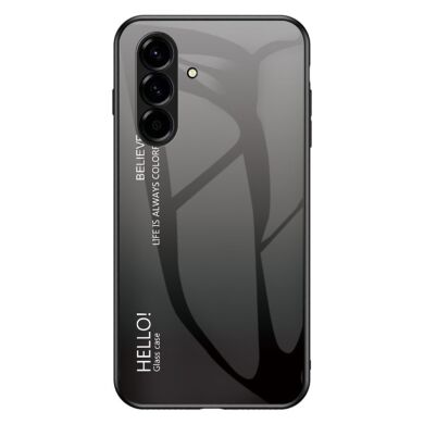Защитный чехол Deexe Gradient Color для Samsung Galaxy A27 (A276) - Black / Grey