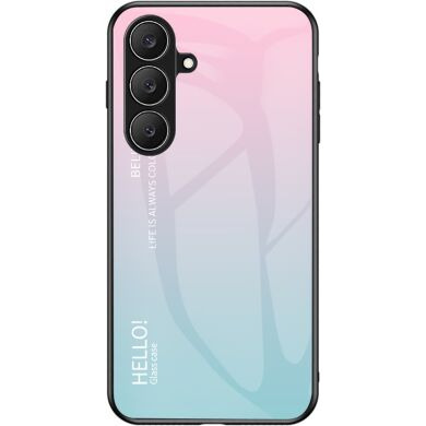 Захисний чохол Deexe Gradient Color для Samsung Galaxy S26 FE - Pink / Blue