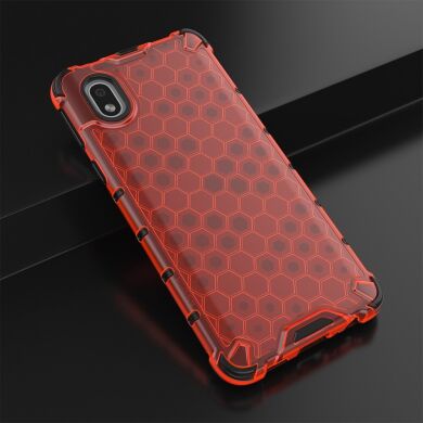 Захисний чохол Deexe Honeycomb Series для Samsung Galaxy A01 Core (A013) - Red