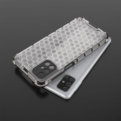 Защитный чехол Deexe Honeycomb Series для Samsung Galaxy M31s (M317) - Grey