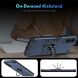 Захисний чохол Deexe Hybrid Shell для Samsung Galaxy S25 Edge (S937) - Blue