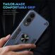 Захисний чохол Deexe Hybrid Shell для Samsung Galaxy S25 Edge (S937) - Blue