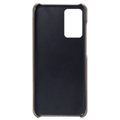 Защитный чехол Deexe Leather Back Cover для Samsung Galaxy A73 (А736) - Grey