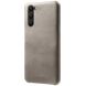 Захисний чохол Deexe Leather Back Cover для Samsung Galaxy S24 - Grey