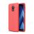 Захисний чохол Deexe Leather Cover для Samsung Galaxy J8 2018 (J810) - Red