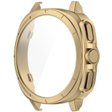 Защитный чехол Deexe Protective Frame для Samsung Galaxy Watch 7 (44mm) - Champagne Gold