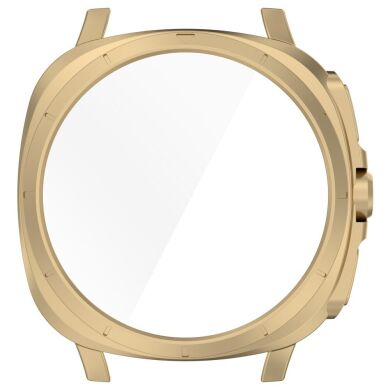 Защитный чехол Deexe Protective Frame для Samsung Galaxy Watch 7 (44mm) - Champagne Gold