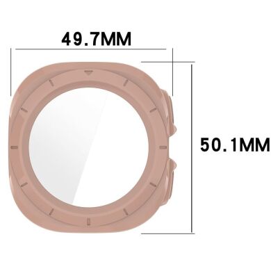 Защитный чехол Deexe Protective Frame для Samsung Galaxy Watch Ultra (47mm) - Pink