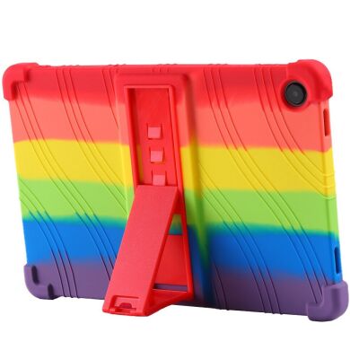 Захисний чохол Deexe Silicone Kickstand для Samsung Galaxy Tab A9 Plus (X210/216) - Multicolor