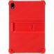 Защитный чехол Deexe Silicone Kickstand для Samsung Galaxy Tab S12 Plus - Red. Фото 3 из 15