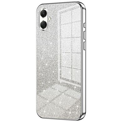 Защитный чехол Deexe Sparkles Cover для Samsung Galaxy A07 (A075) - Silver