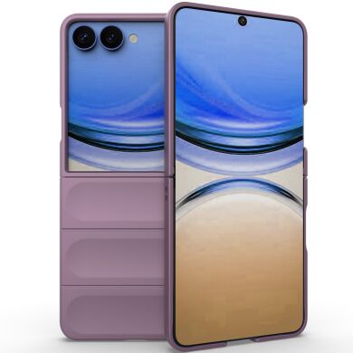 Защитный чехол Deexe Terra Case для Samsung Galaxy Flip 8 - Light Purple