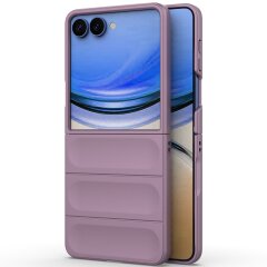 Защитный чехол Deexe Terra Case для Samsung Galaxy Flip 8 - Light Purple