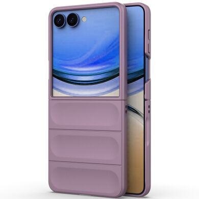 Защитный чехол Deexe Terra Case для Samsung Galaxy Flip 8 - Light Purple