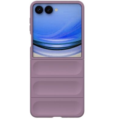 Защитный чехол Deexe Terra Case для Samsung Galaxy Flip 8 - Light Purple