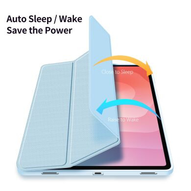 Защитный чехол DUX DUCIS TOBY Series для Samsung Galaxy Tab S12 Plus - Light Blue