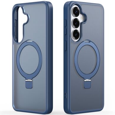 Захисний чохол DUX DUCIS Yind Series Stand для Samsung Galaxy S26 - Dark Blue