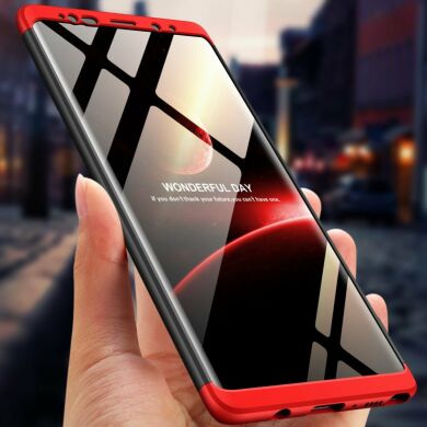 Защитный чехол GKK Double Dip Case для Samsung Galaxy Note 9 (N960) - Black / Red