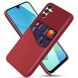 Защитный чехол KSQ Business Pocket для Samsung Galaxy A17 (A175) - Red. Фото 1 из 4