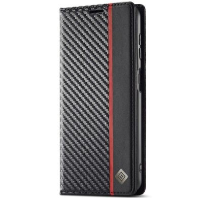 Защитный чехол LC.IMEEKE Carbon Fiber для Samsung Galaxy A55 (A556) - Vertical Stripe