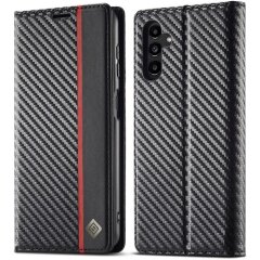 Защитный чехол LC.IMEEKE Carbon Fiber для Samsung Galaxy A55 (A556) - Vertical Stripe