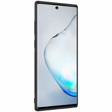 Защитный чехол NILLKIN Synthetic Fiber для Samsung Galaxy Note 10 (N970) - Silver