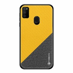 Защитный чехол PINWUYO Honor Series для Samsung Galaxy M30s (M307) / Galaxy M21 (M215) - Yellow