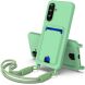 Захисний чохол Reframe Silicone Holder для Samsung Galaxy A36 (A366) / A56 (A566) - Green