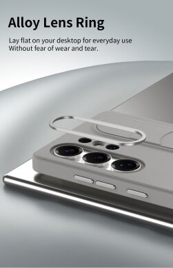 Защитный чехол Reframe Standing Grip для Samsung Galaxy S25 Ultra (S938) - Dark Grey