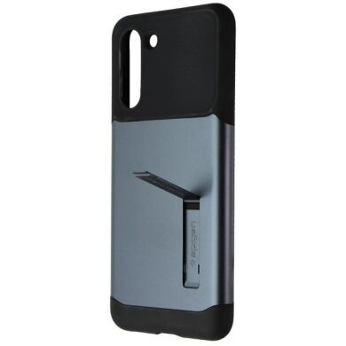 Защитный чехол Spigen (SGP) Slim Armor для Samsung Galaxy S21 (G991) - Metal Slate