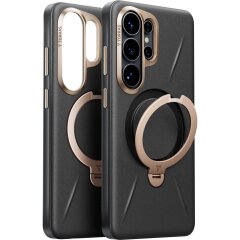 Захисний чохол TORRAS Ostand Q3 VegSkin (with MagSafe) для Samsung Galaxy S26 Ultra - Black