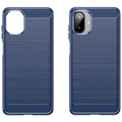 Защитный чехол UniCase Carbon для Samsung Galaxy A07 (A075) - Blue