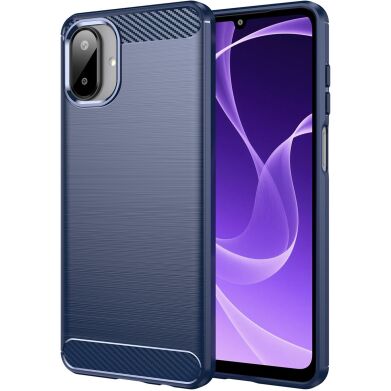 Защитный чехол UniCase Carbon для Samsung Galaxy A07 (A075) - Blue