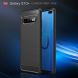 Защитный чехол UniCase Carbon для Samsung Galaxy S10 Plus - Dark Blue. Фото 3 из 10