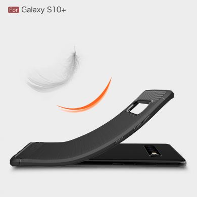 Защитный чехол UniCase Carbon для Samsung Galaxy S10 Plus - Black